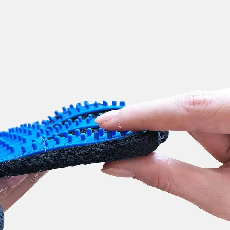 Pet Glove Cat Grooming Glove Cat Hair Deshedding Brush Gloves Dog Comb for Cats Bath Hair Remover Clean Massage Brush for Animal